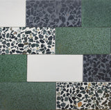 Greenfinch | Rectangle - Terrazzo Tile (sample)