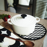 Ellipse (small repeat) - Tea Towel