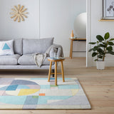Fibonacci wool rug