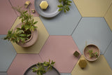 Baby Pink | Hexagon - Tile (sample)