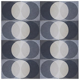 'Ellipse' light and dark grey granito pattern