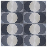 'Ellipse' dark and light grey granito pattern