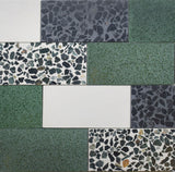 Royal Lichen | Rectangle - Terrazzo Tile (sample)