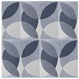 'Leaf' grey granito pattern