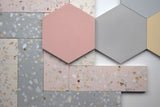 Baby Pink | Hexagon - Tile (sample)