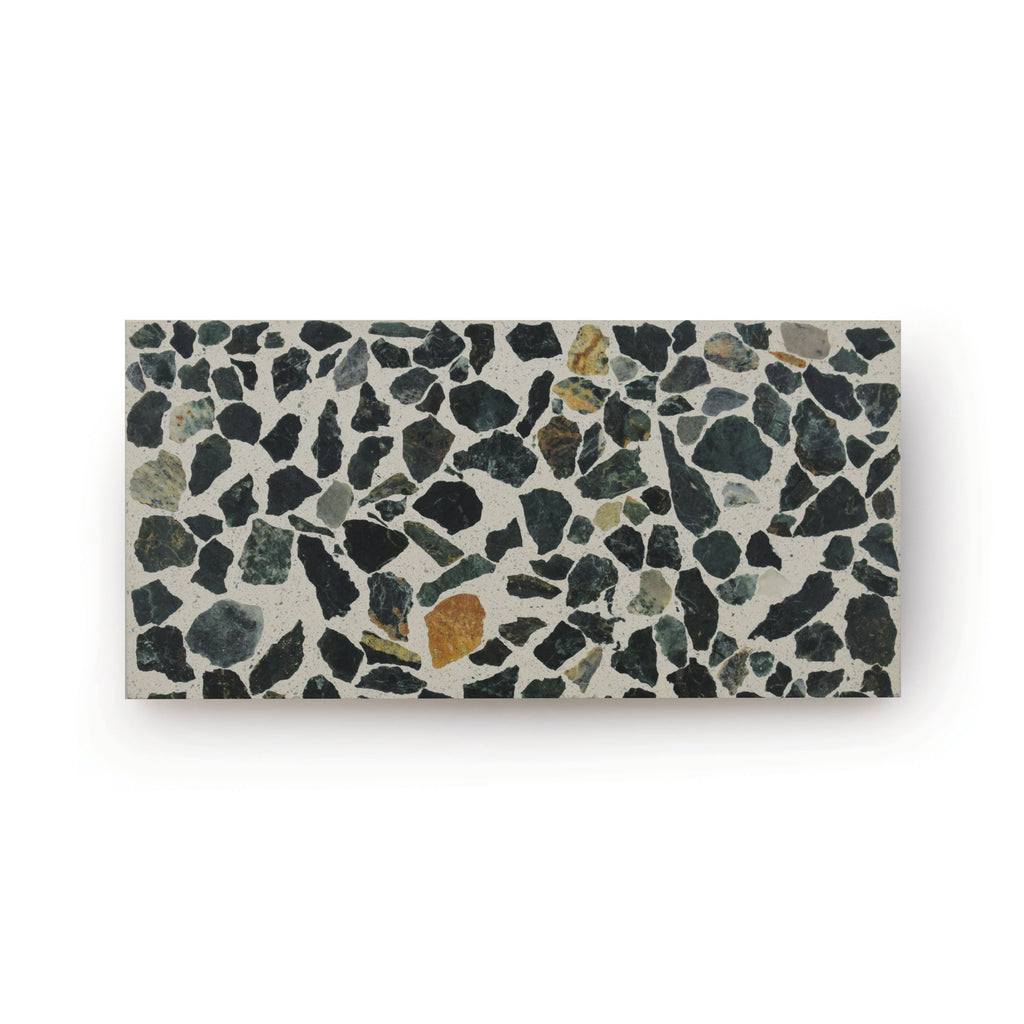 Royal Lichen | Rectangle - Terrazzo Tile (sample)